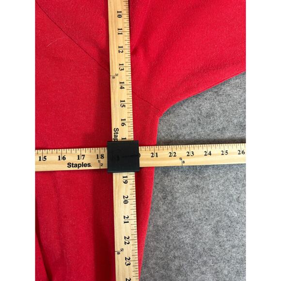 VINTAGE 70s Sport 20/20 Hoodie Mens XL Red Pullover Sweatshirt USA Sportswear - Picture 2 of 5